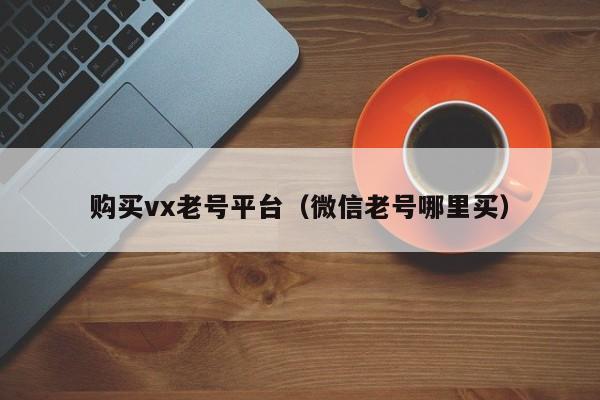 购买vx老号平台（微信老号哪里买）